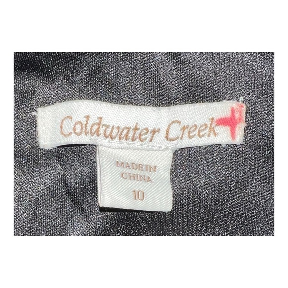 Coldwater Creek - Wrap Style Cocktail Dress- Size 10 - Picture 6 of 6